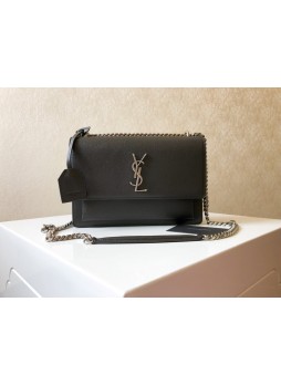  YSL SUNSET CHAIN WALLET IN LEATHER 